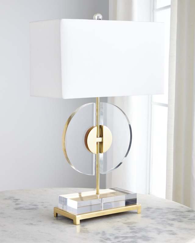 Half Moon Table Lamp